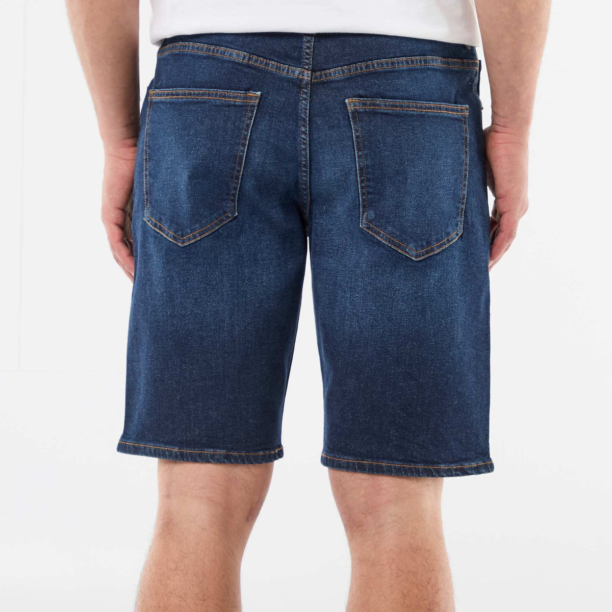Bermuda vaquera slim fit AZUL
