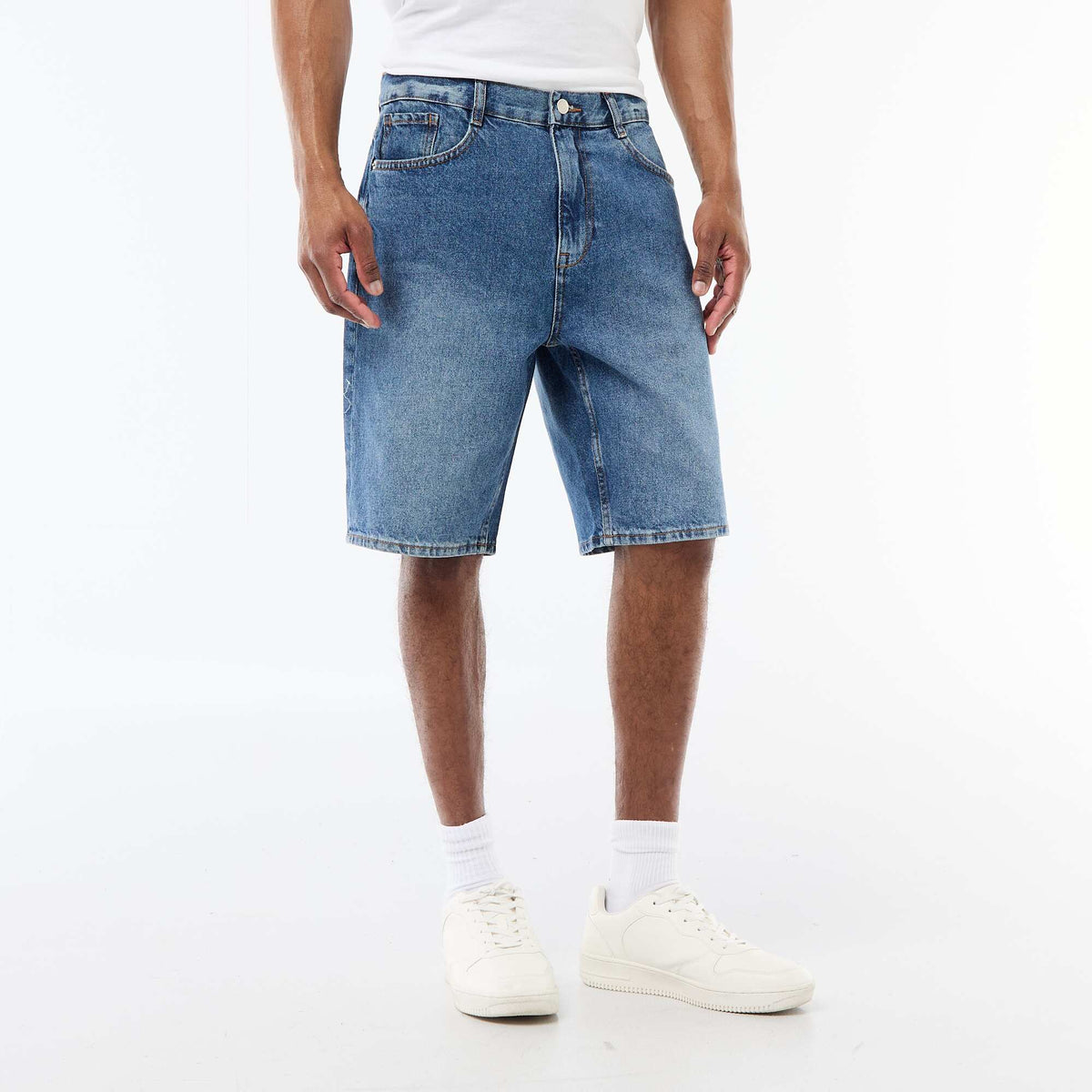 Bermudas jeans AZUL