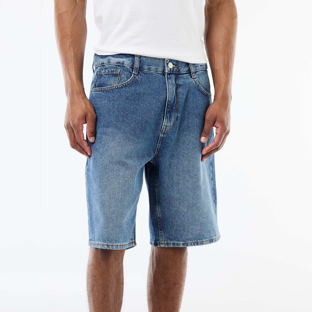 Bermudas jeans AZUL