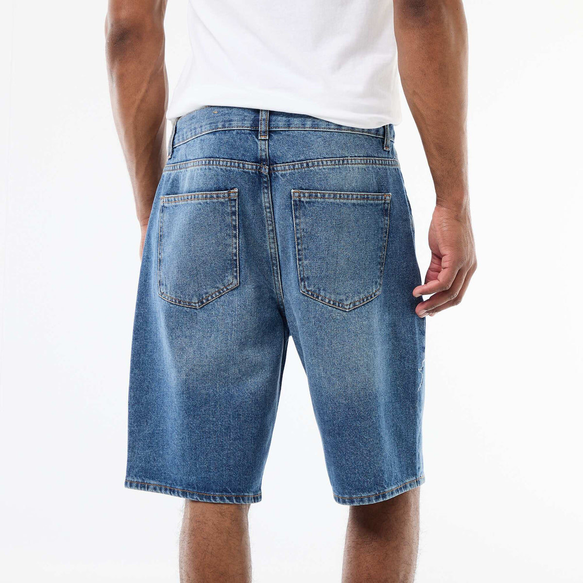 Bermudas jeans AZUL