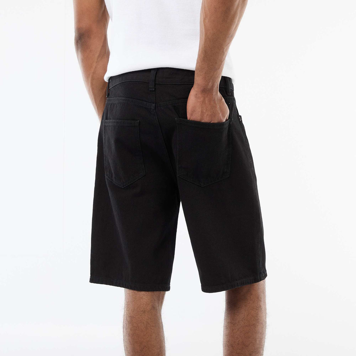 Bermudas jeans NEGRO