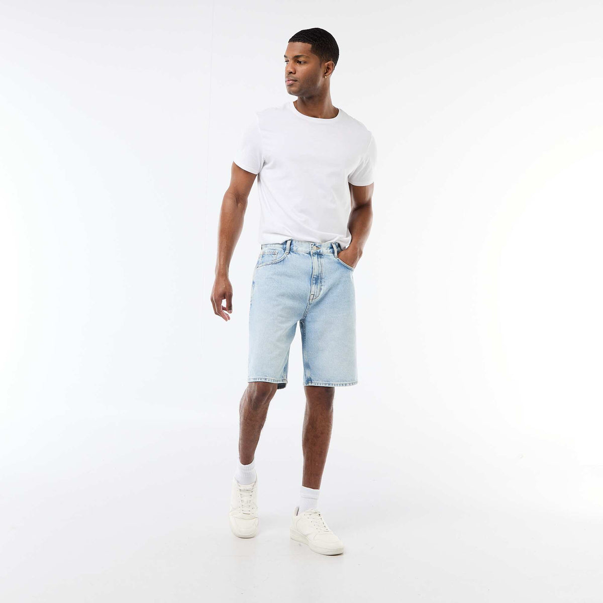 Bermudas jeans AZUL