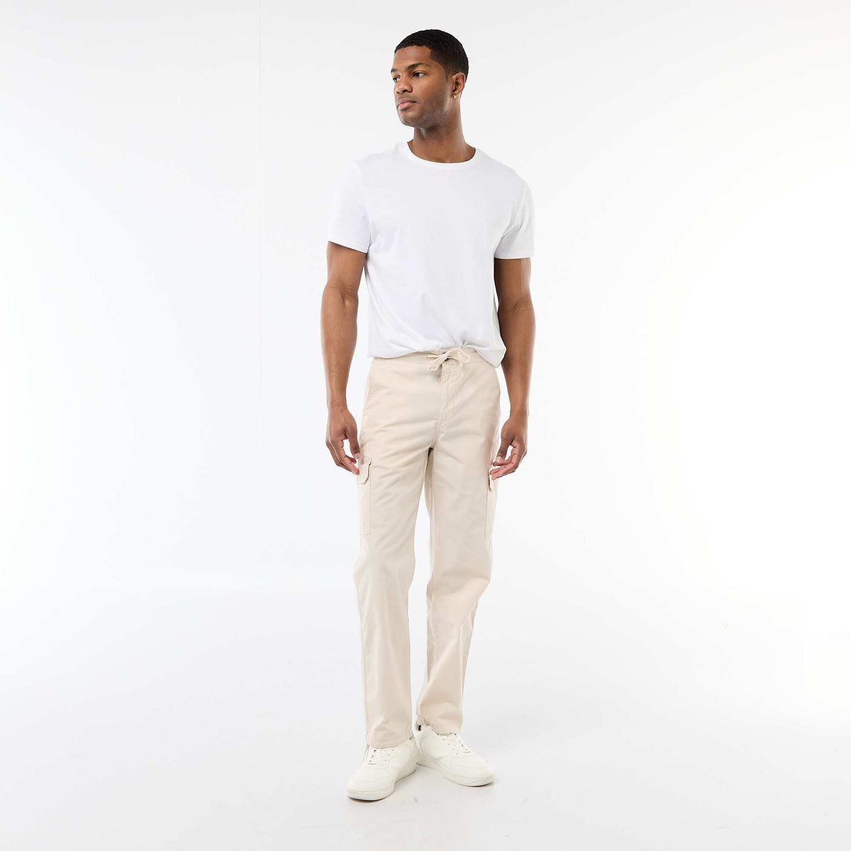 Pantalón multibolsillos regular fit GRIS