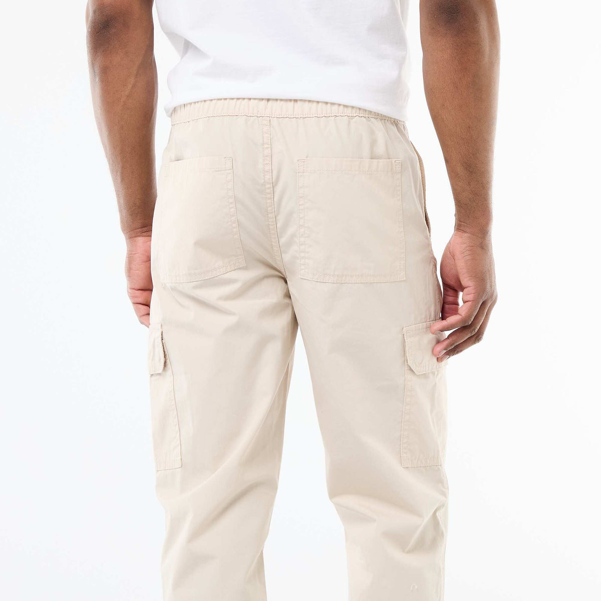 Pantalón multibolsillos regular fit GRIS