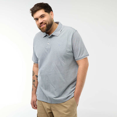 Remera corte regular AZUL