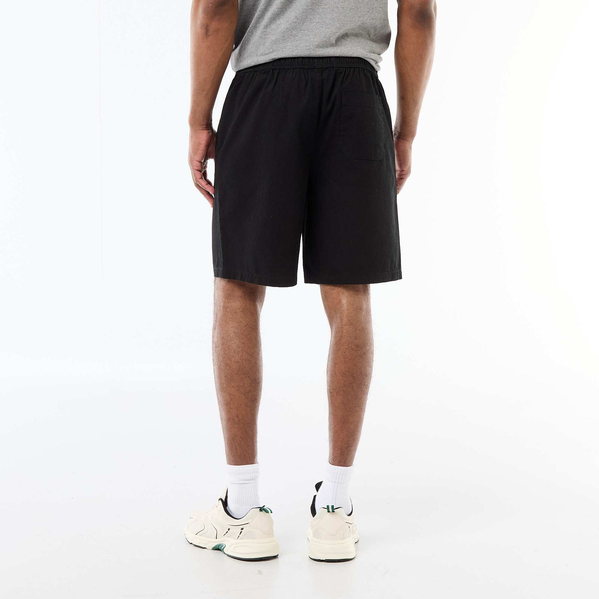 Bermuda chino liso NEGRO