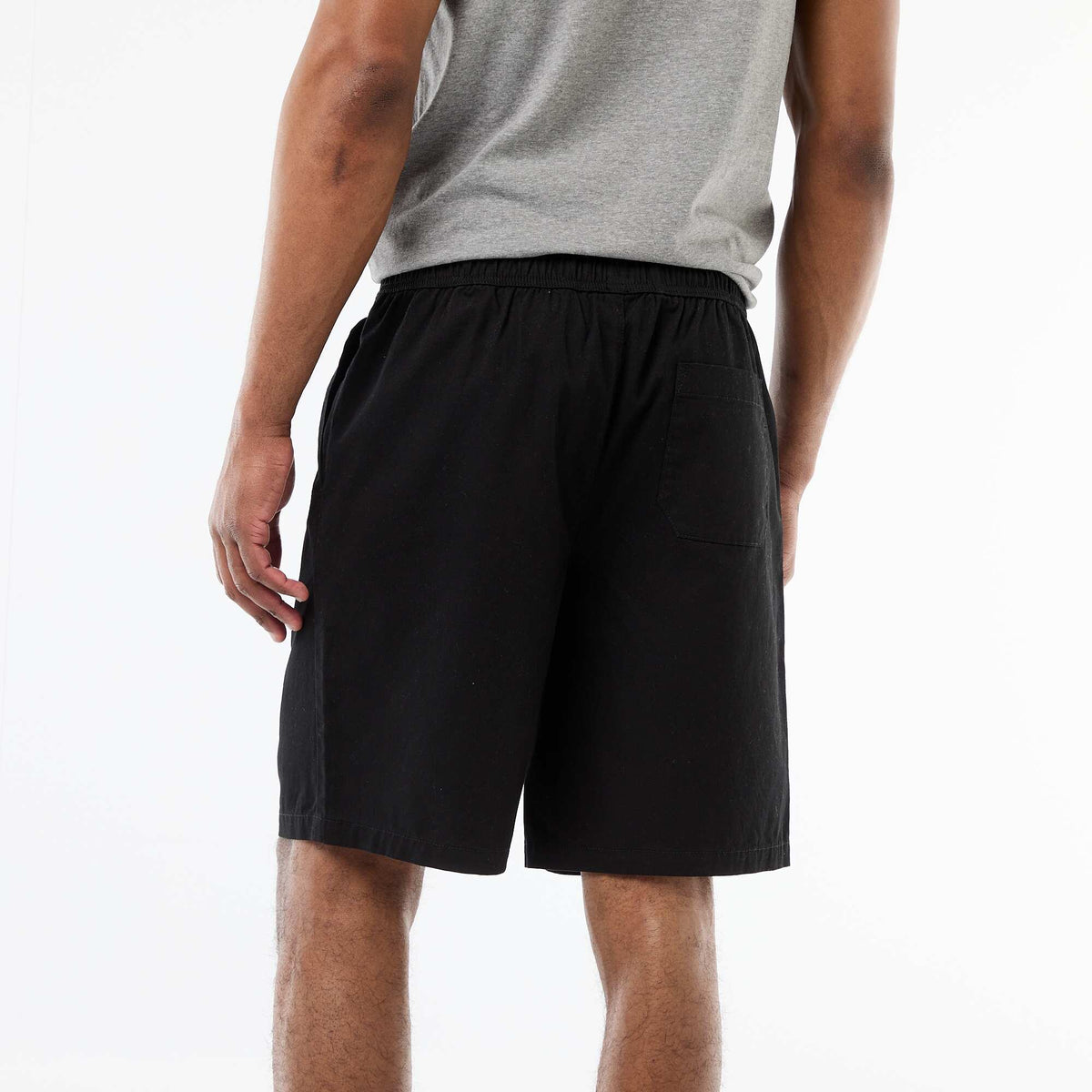 Bermuda chino liso NEGRO