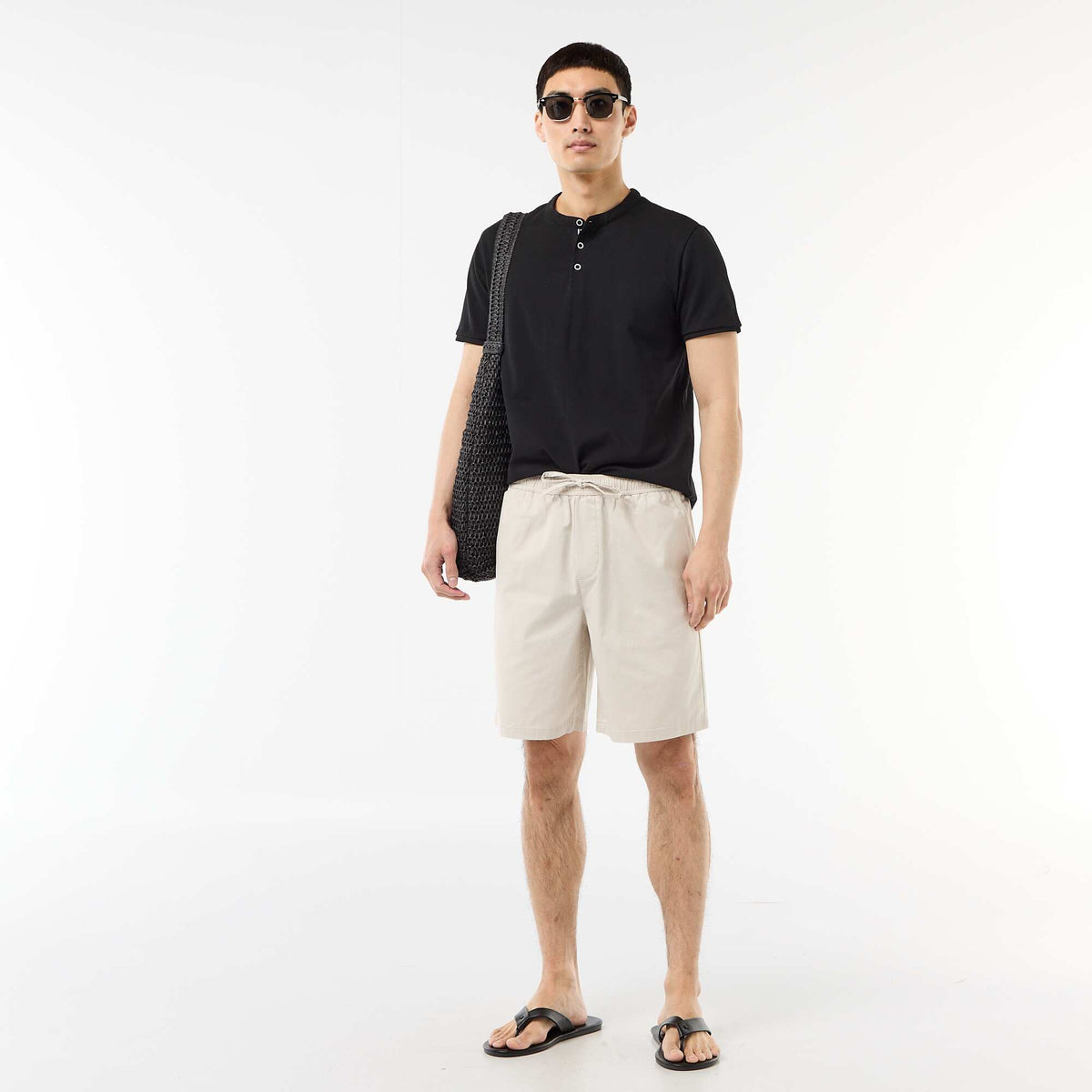 Bermuda chino liso GRIS