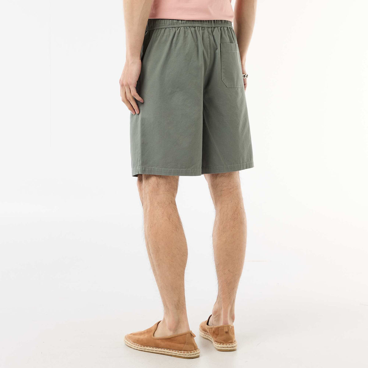 Bermuda chino liso VERDE