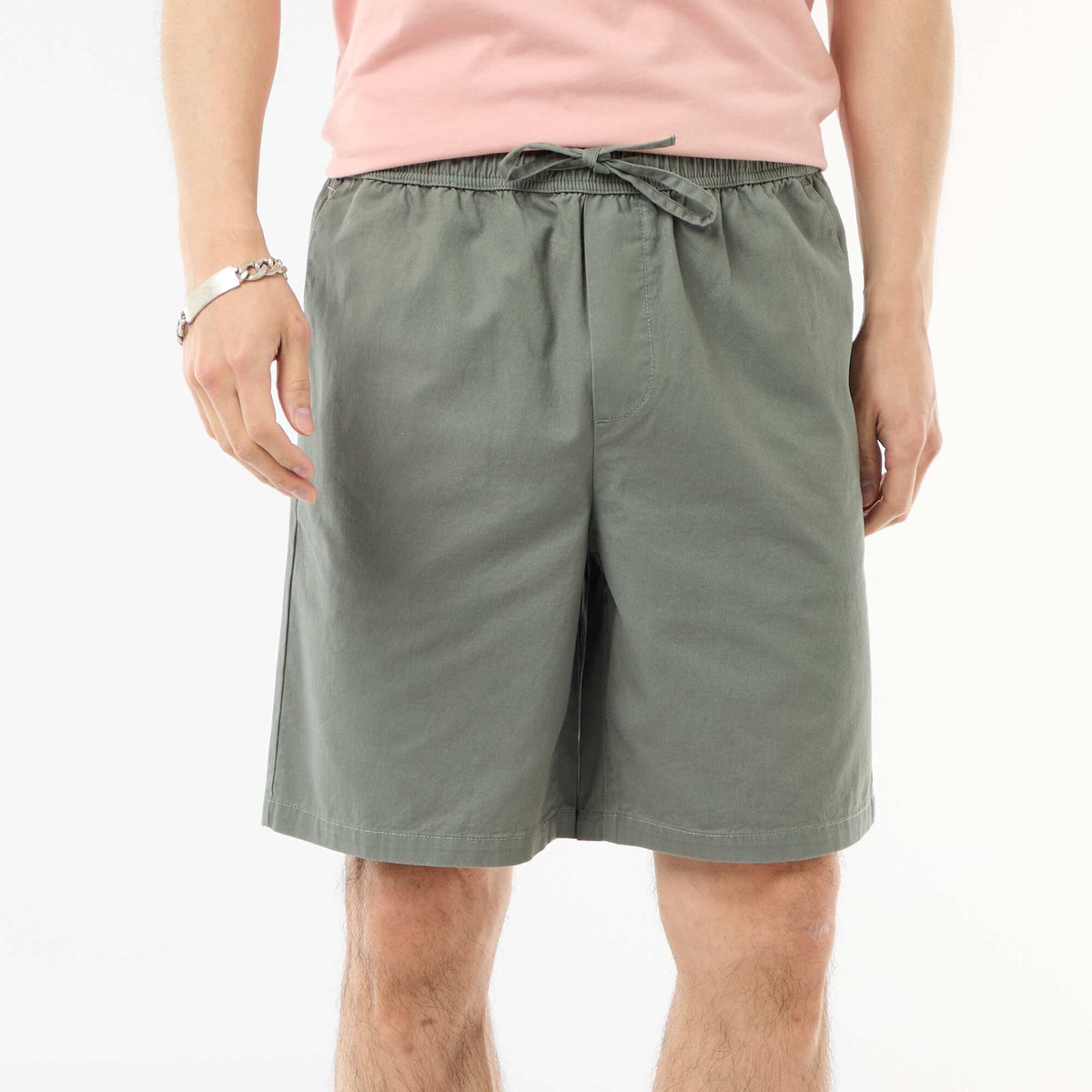 Bermuda chino liso VERDE