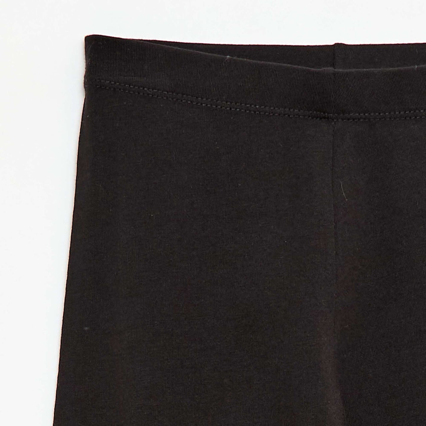 Legging corto liso NEGRO