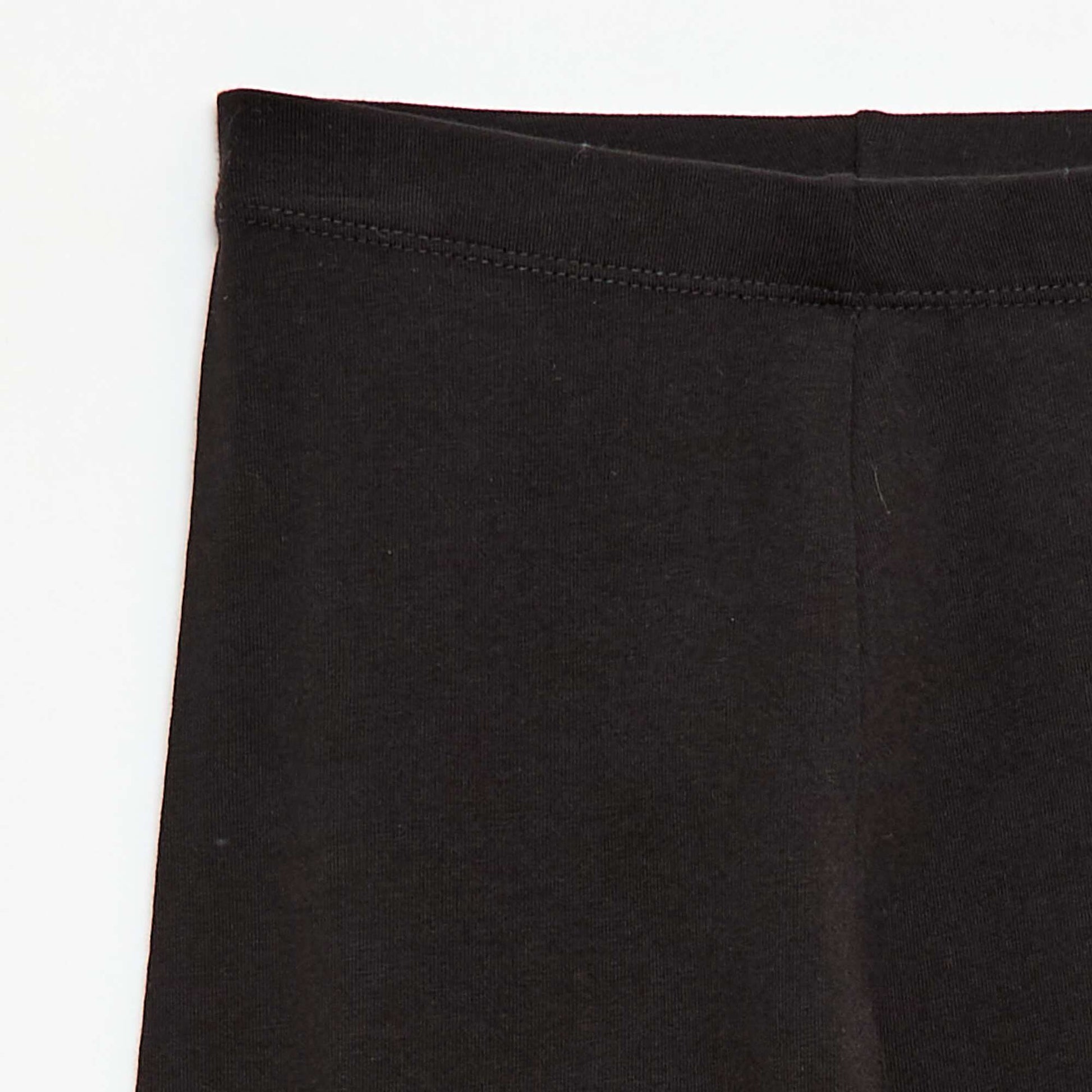 Legging corto liso NEGRO