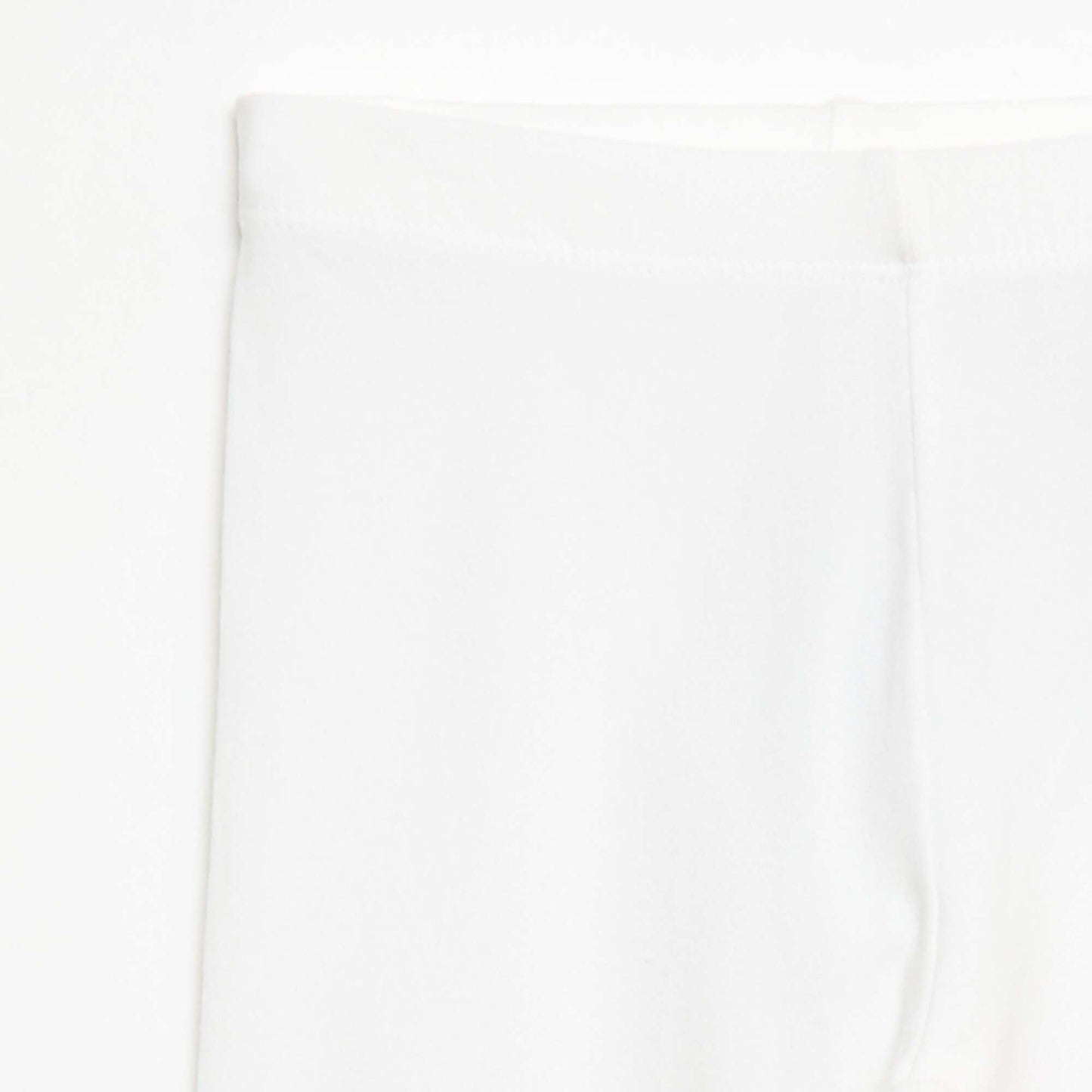 Legging corto liso BLANCO