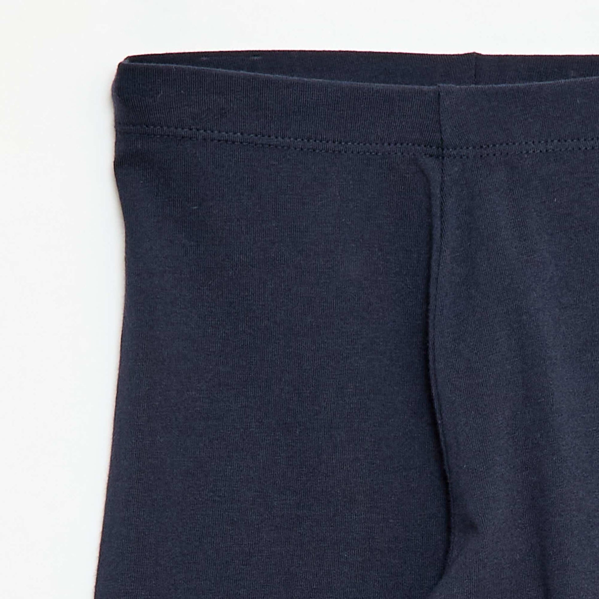 Legging corto liso AZUL