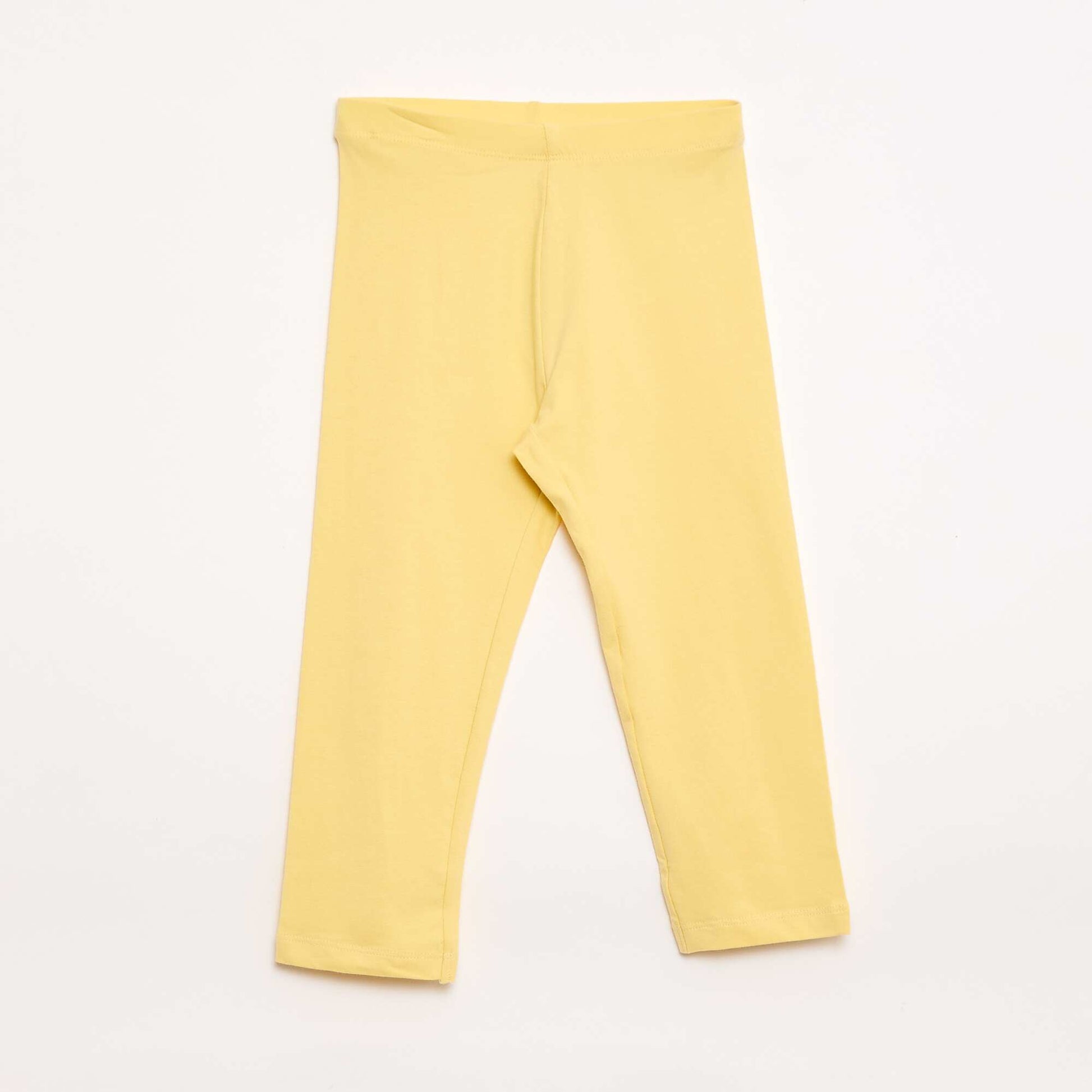 Pack de 2 leggings cortos AMARILLO