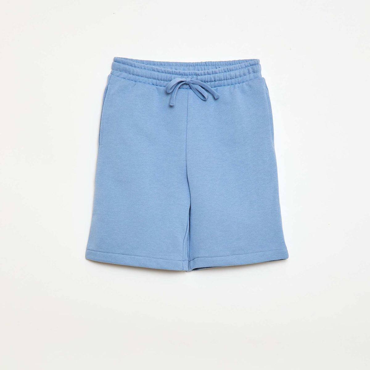 Pack de 2 pantalones cortos de algodón liso AMARILLO