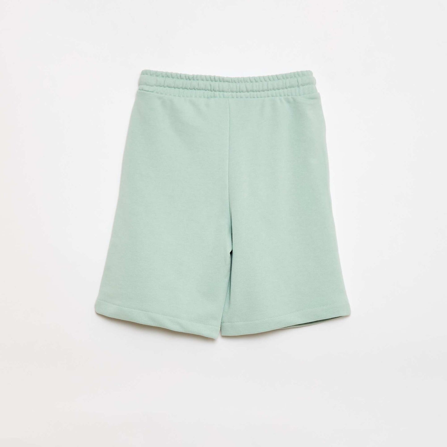 Pack de 2 pantalones cortos de algodón liso VERDE