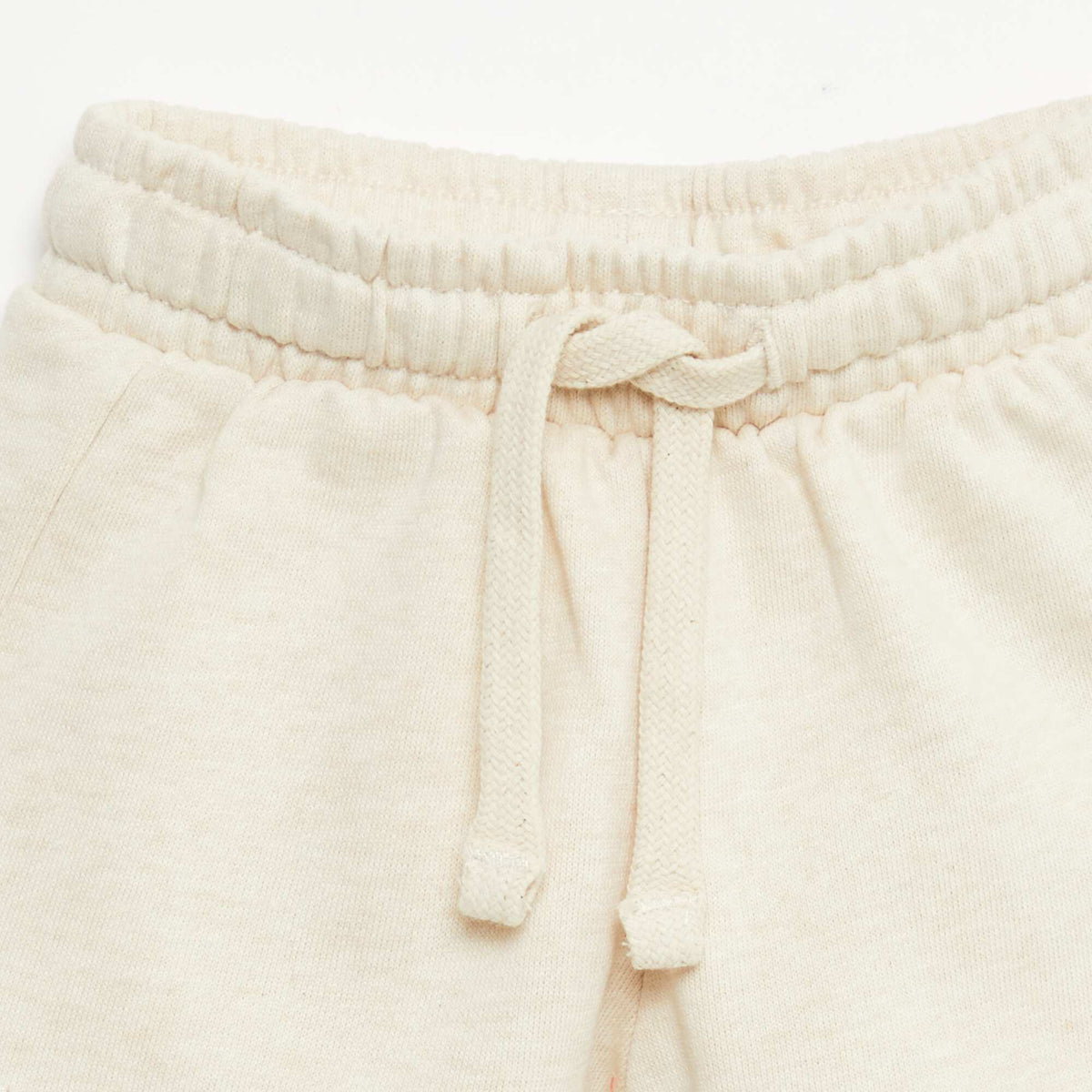 Bermuda de felpa perchada BEIGE