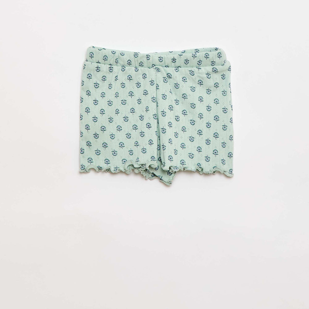 Pijama corto 2 piezas VERDE