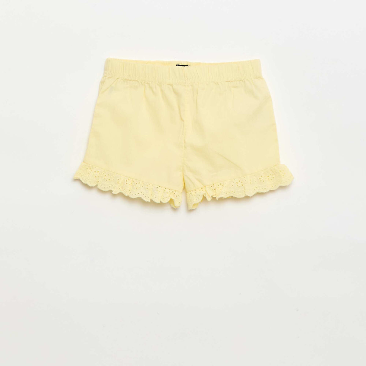 Pijama corto de camiseta de tirantes + Pantalón corto - 2 piezas AMARILLO