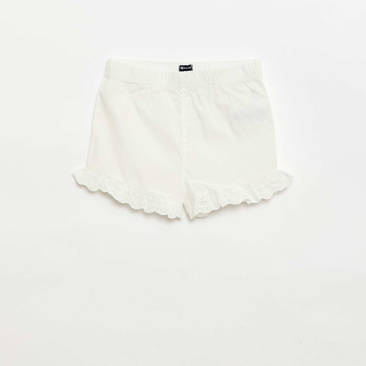 Pijama corto de camiseta de tirantes + Pantalón corto - 2 piezas BLANCO