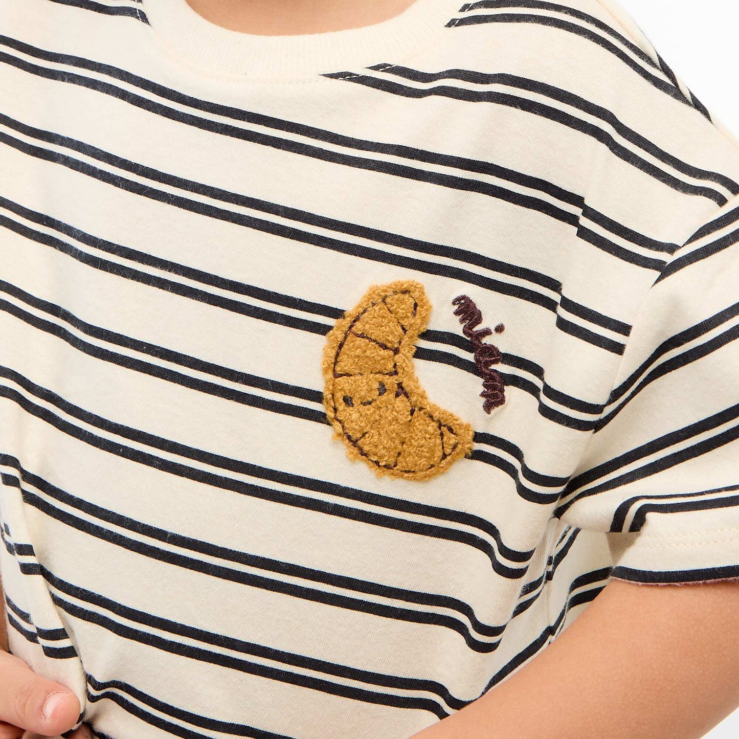 Camiseta de manga corta con estampado AMARILLO