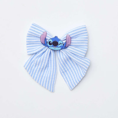 Pinza con lazo estilo pañuelo 'Disney' 'Stitch' AZUL