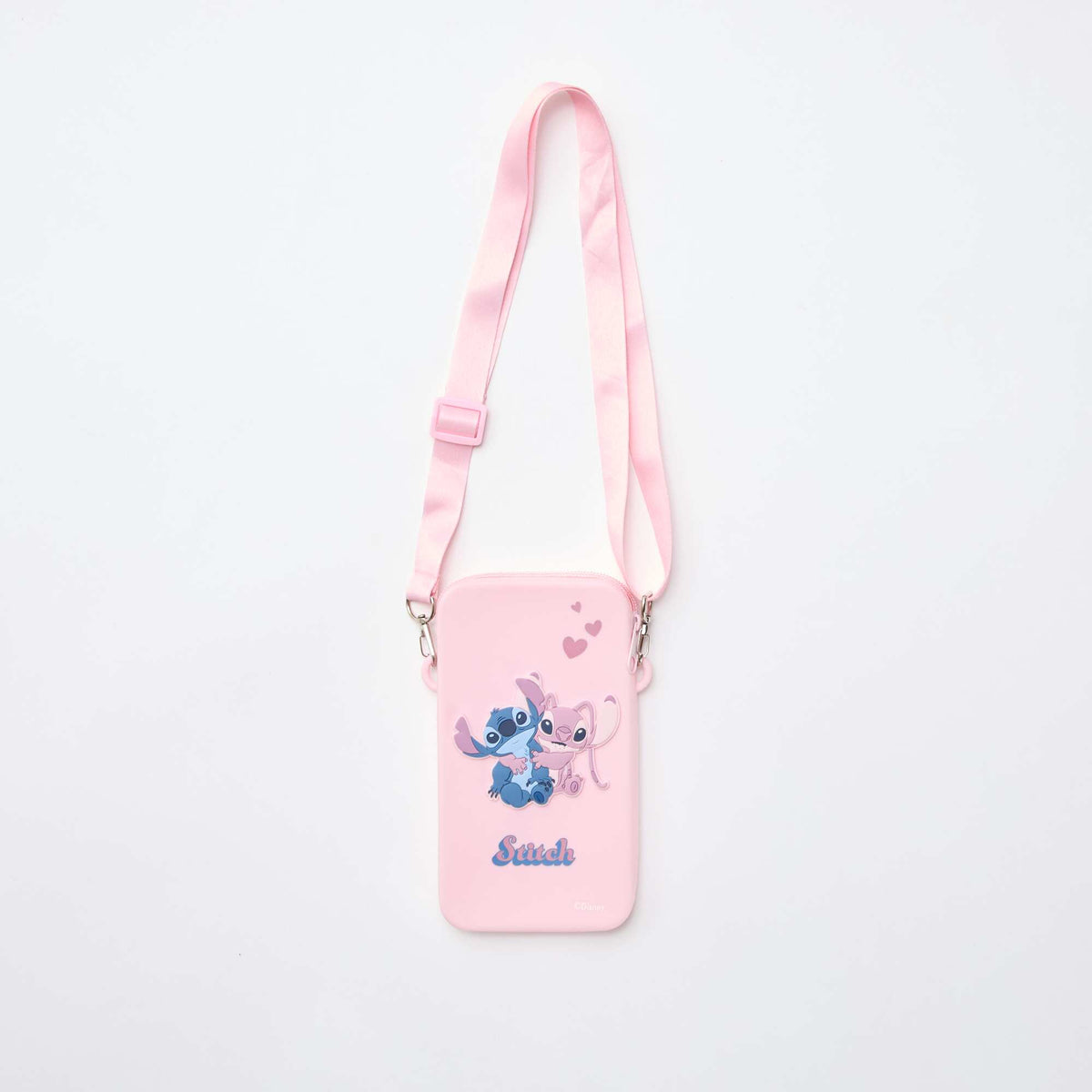 Bolso 'Stitch' con bandolera ROSA