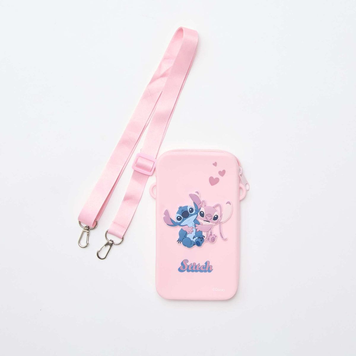 Bolso 'Stitch' con bandolera ROSA