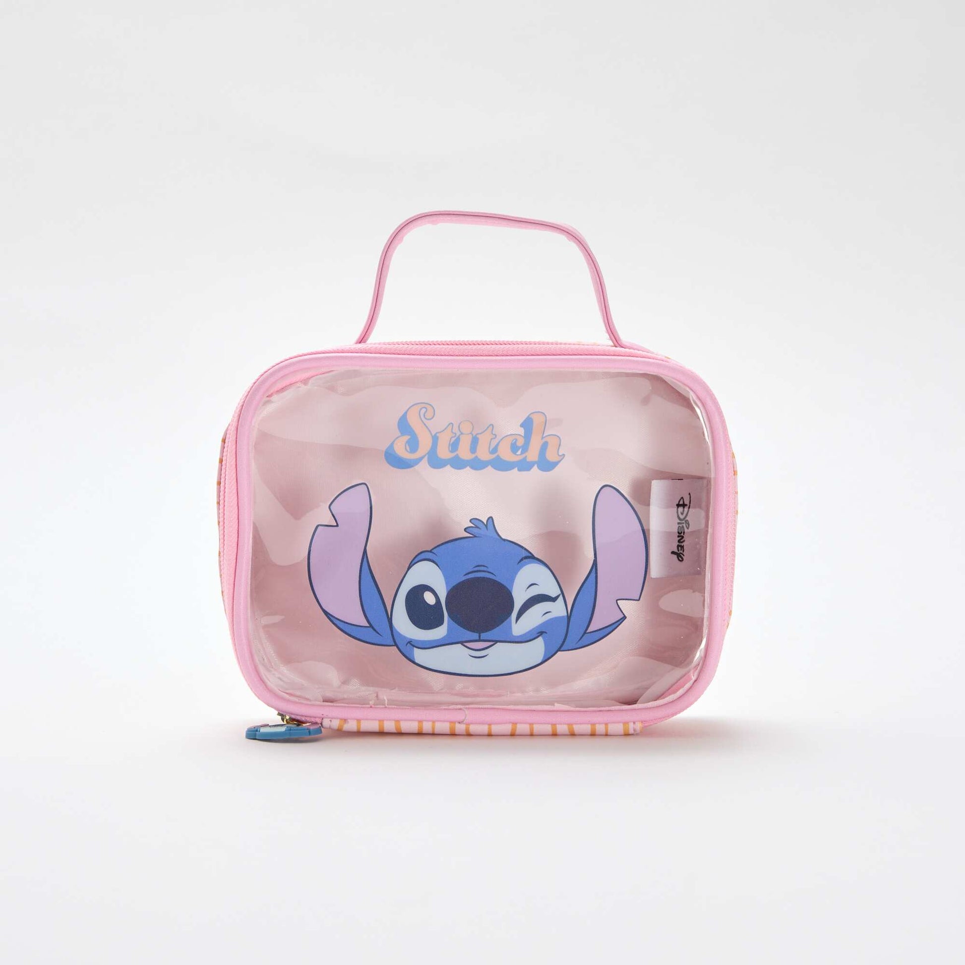 Caja de almacenamiento 'Disney' 'Stitch' transparente ROSA