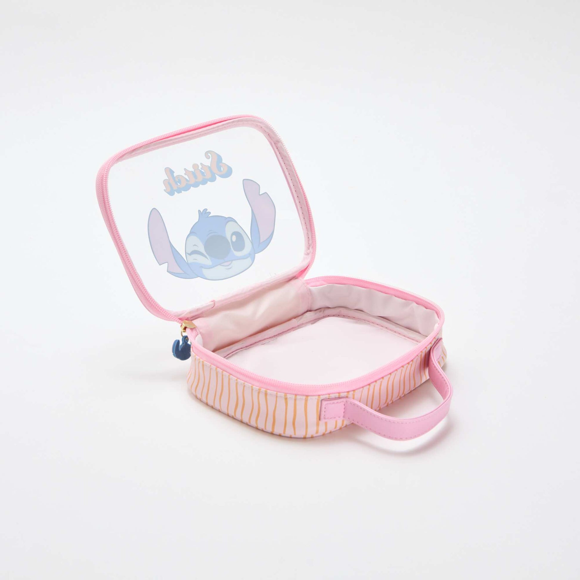 Caja de almacenamiento 'Disney' 'Stitch' transparente ROSA
