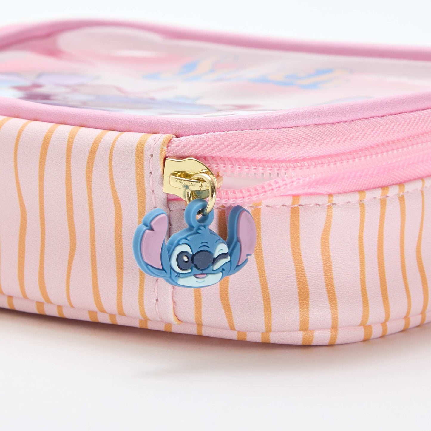 Caja de almacenamiento 'Disney' 'Stitch' transparente ROSA