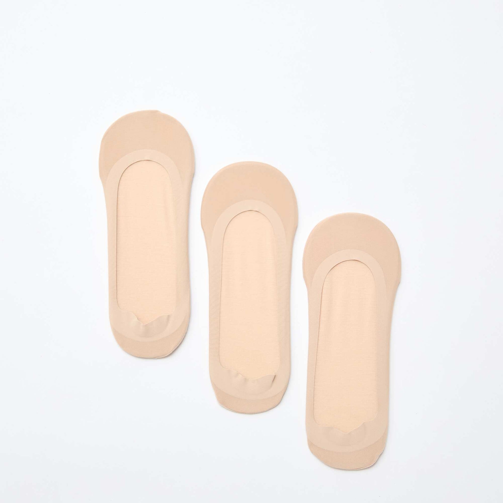 Pack de 3 medias invisibles BEIGE