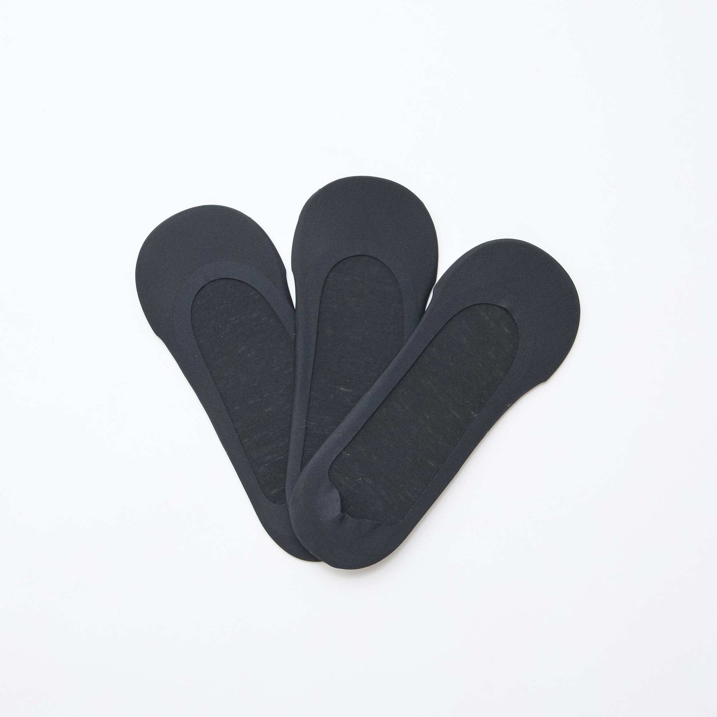 Pack de 3 medias invisibles NEGRO