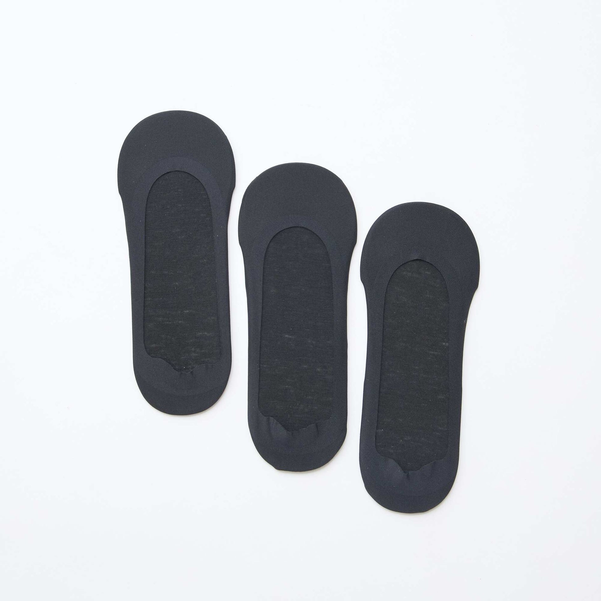 Pack de 3 medias invisibles NEGRO