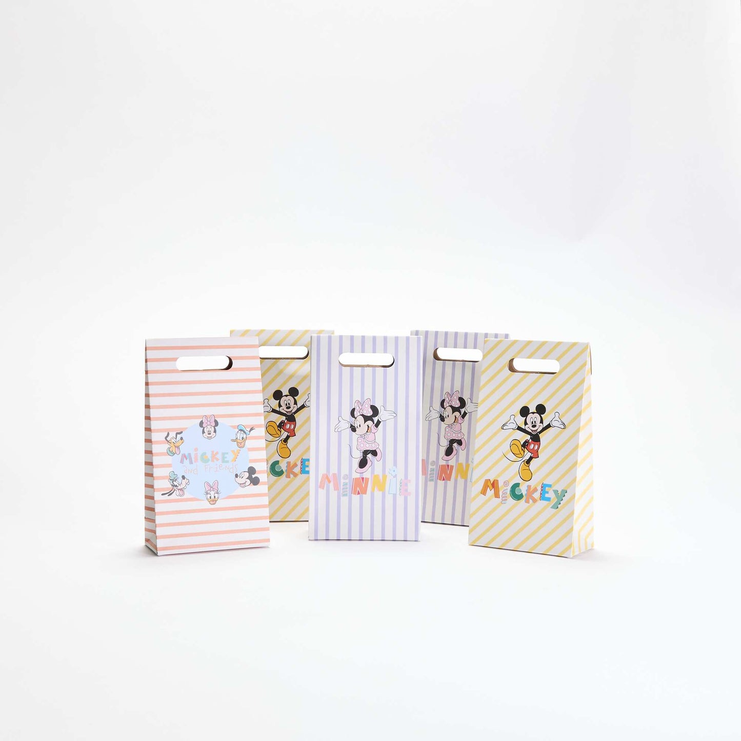 Pack de 5 pequeñas bolsas de regalo PURPURA