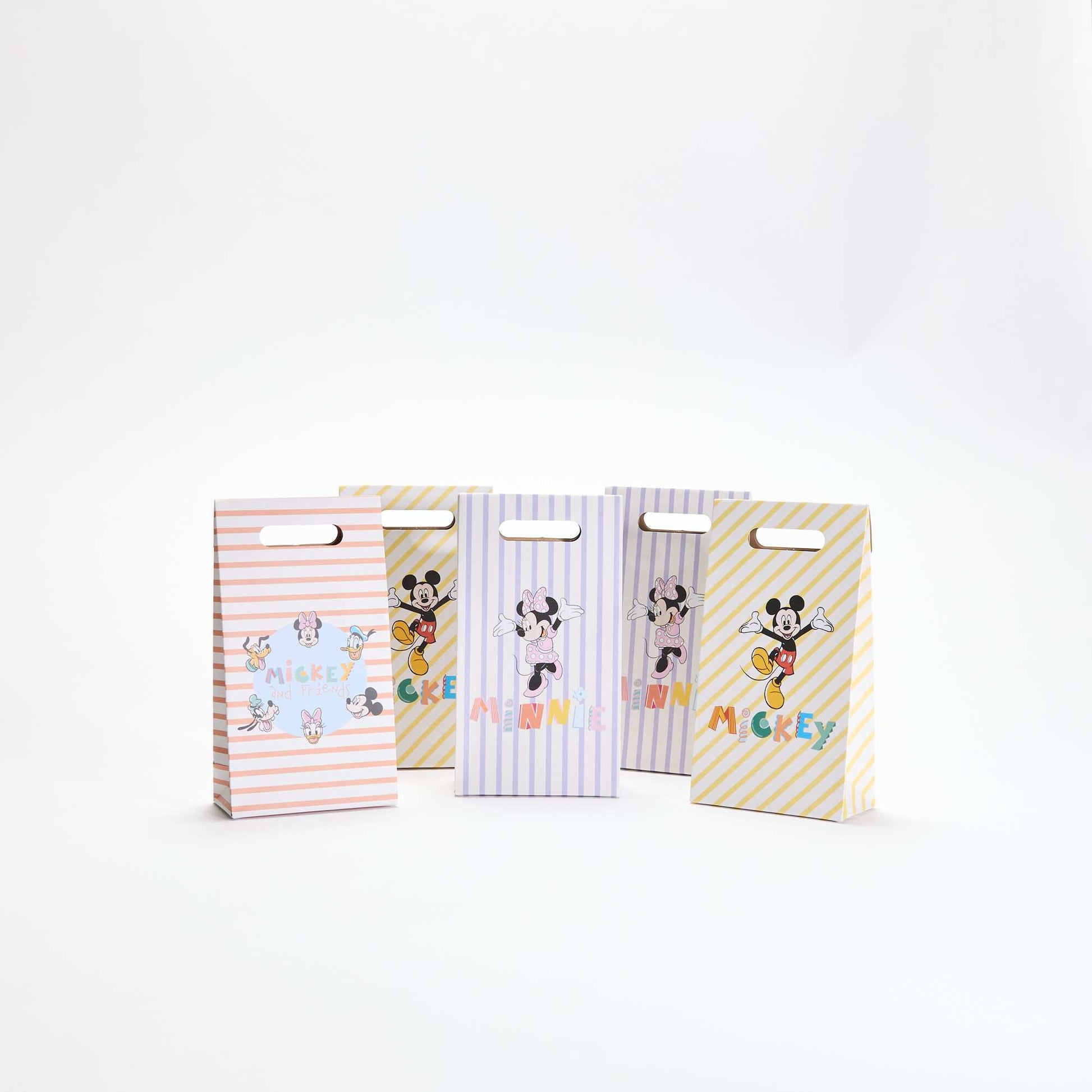 Pack de 5 pequeñas bolsas de regalo PURPURA