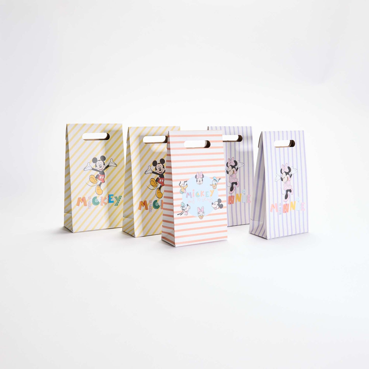Pack de 5 pequeñas bolsas de regalo PURPURA