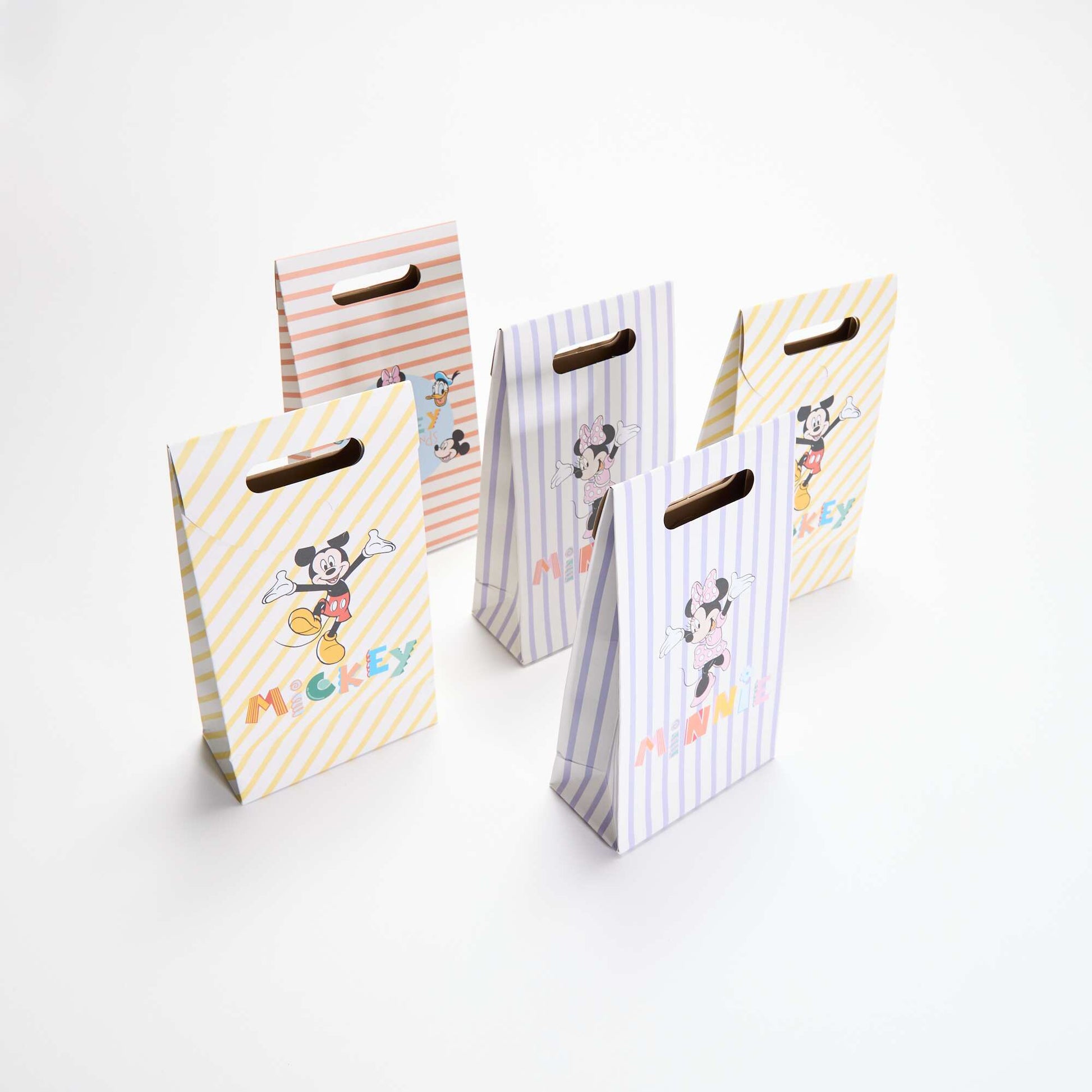 Pack de 5 pequeñas bolsas de regalo PURPURA