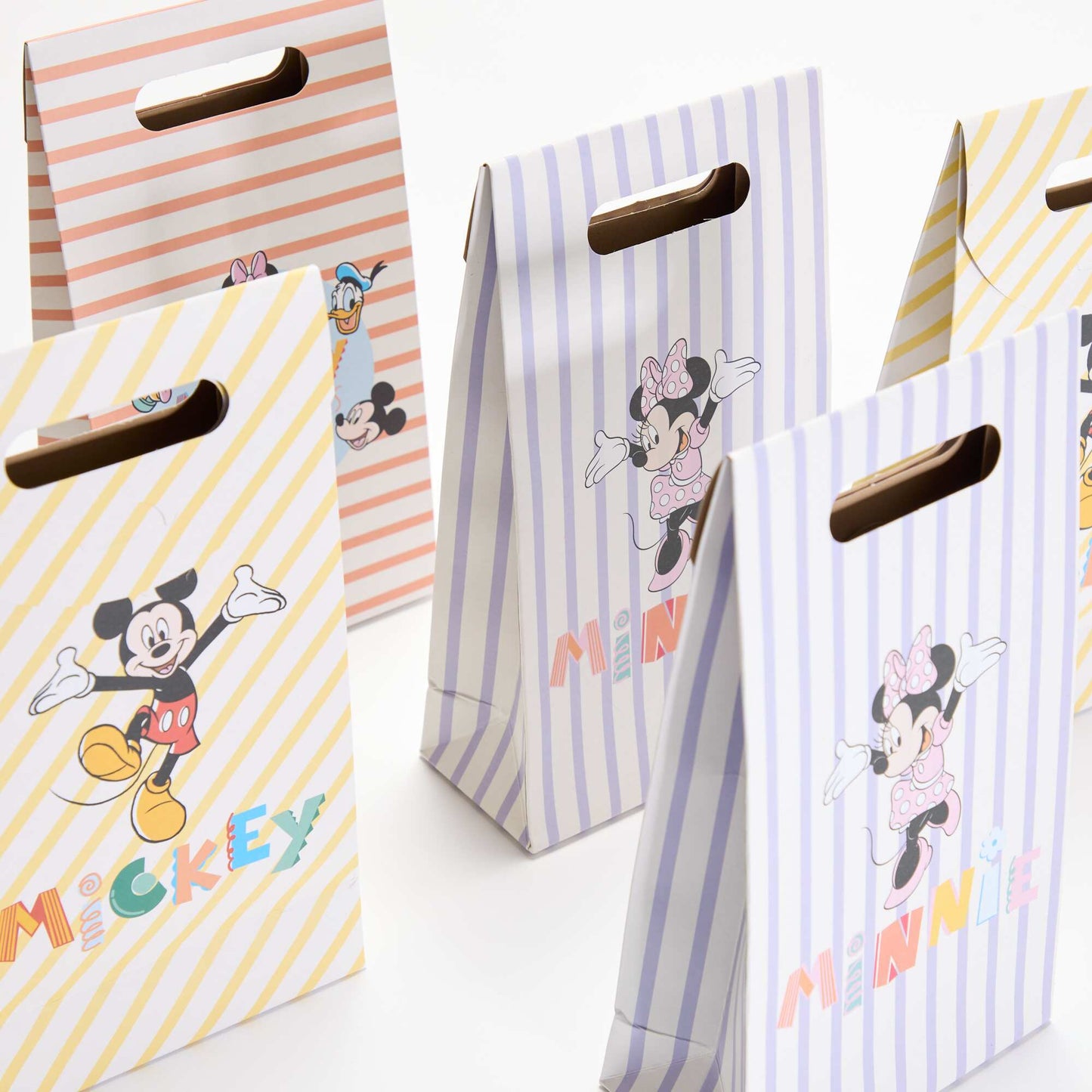 Pack de 5 pequeñas bolsas de regalo PURPURA