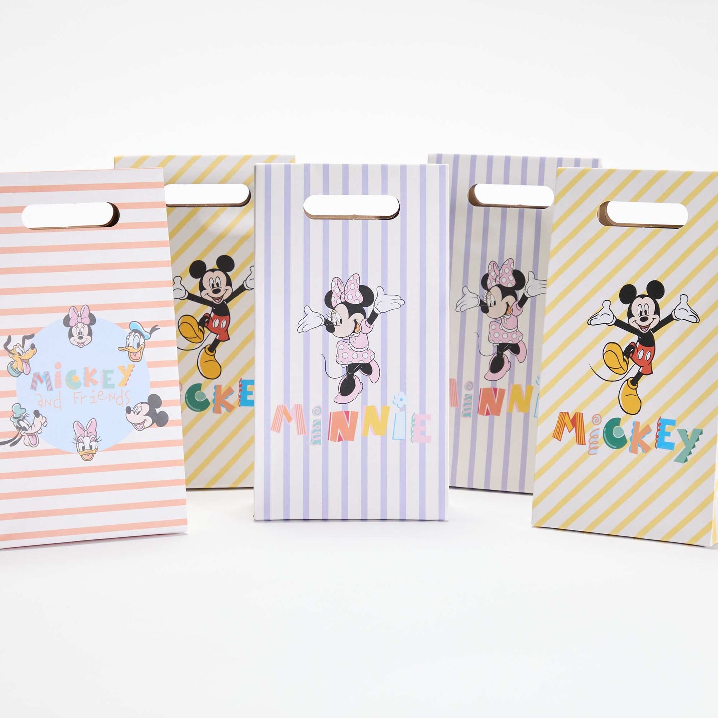 Pack de 5 pequeñas bolsas de regalo PURPURA