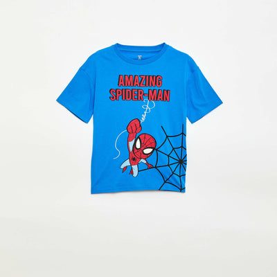 Camiseta de manga corta 'Marvel' 'Avengers' AZUL