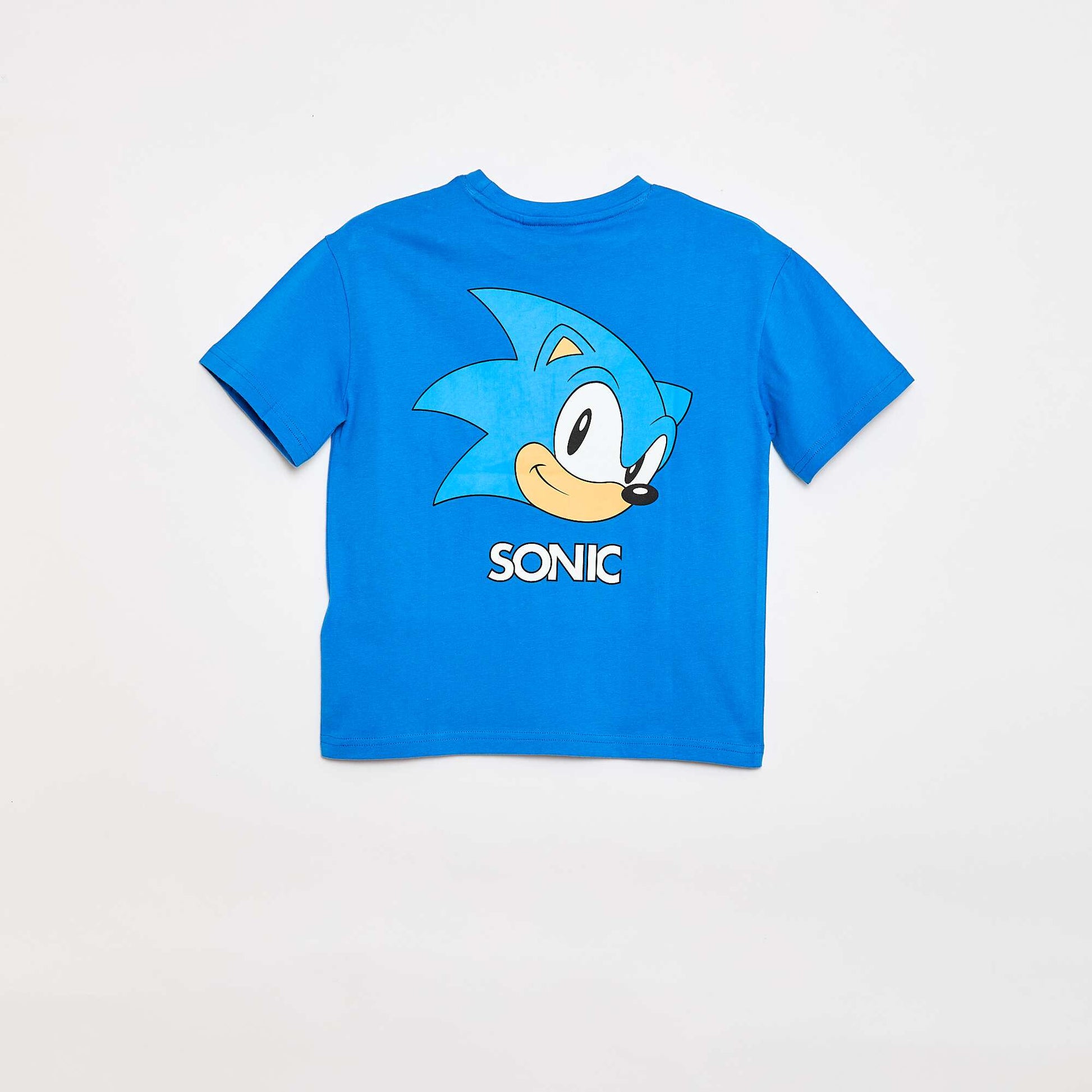 Camiseta 'Sonic' de manga corta AZUL