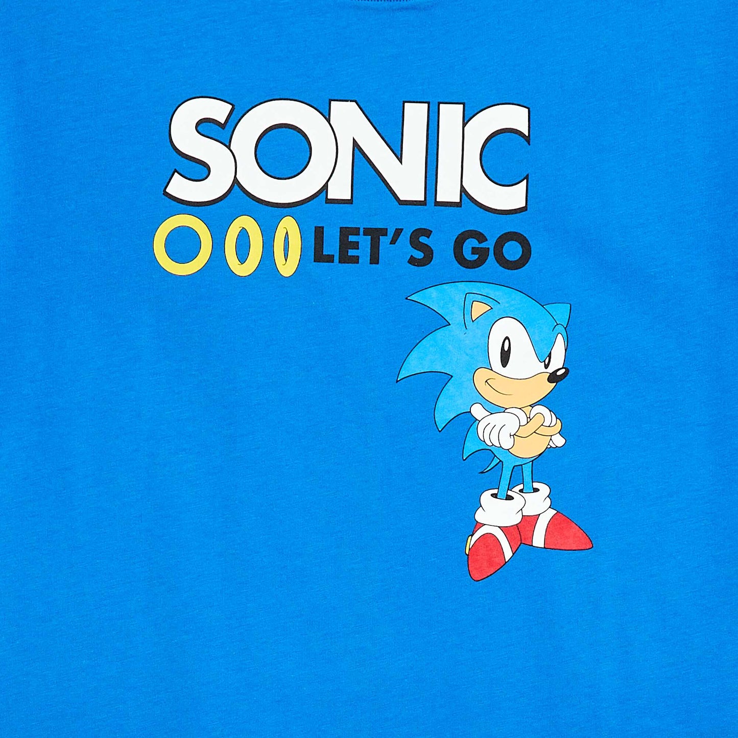 Camiseta 'Sonic' de manga corta AZUL