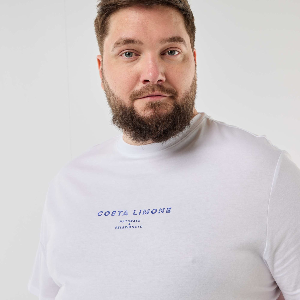 Camiseta de manga corta estampada BLANCO