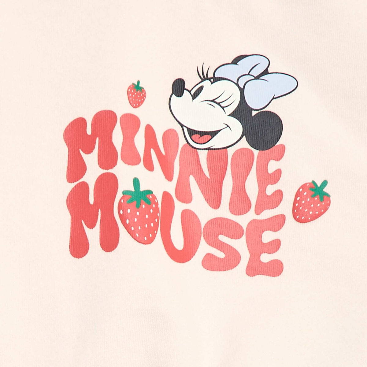 Buzo 'Minnie' 'Disney' de manga larga con volantes bordados ROSA