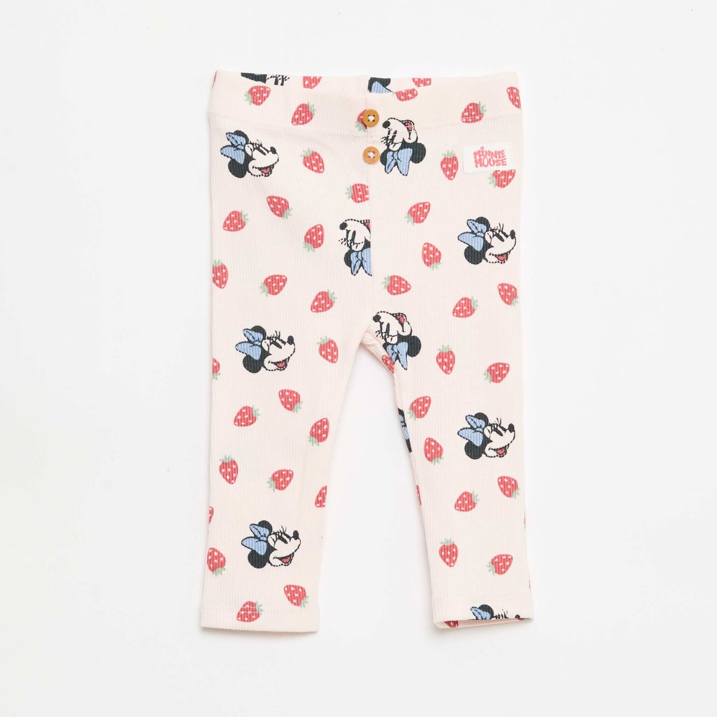 Legging 'Minnie' 'Disney' de canalé ROSA