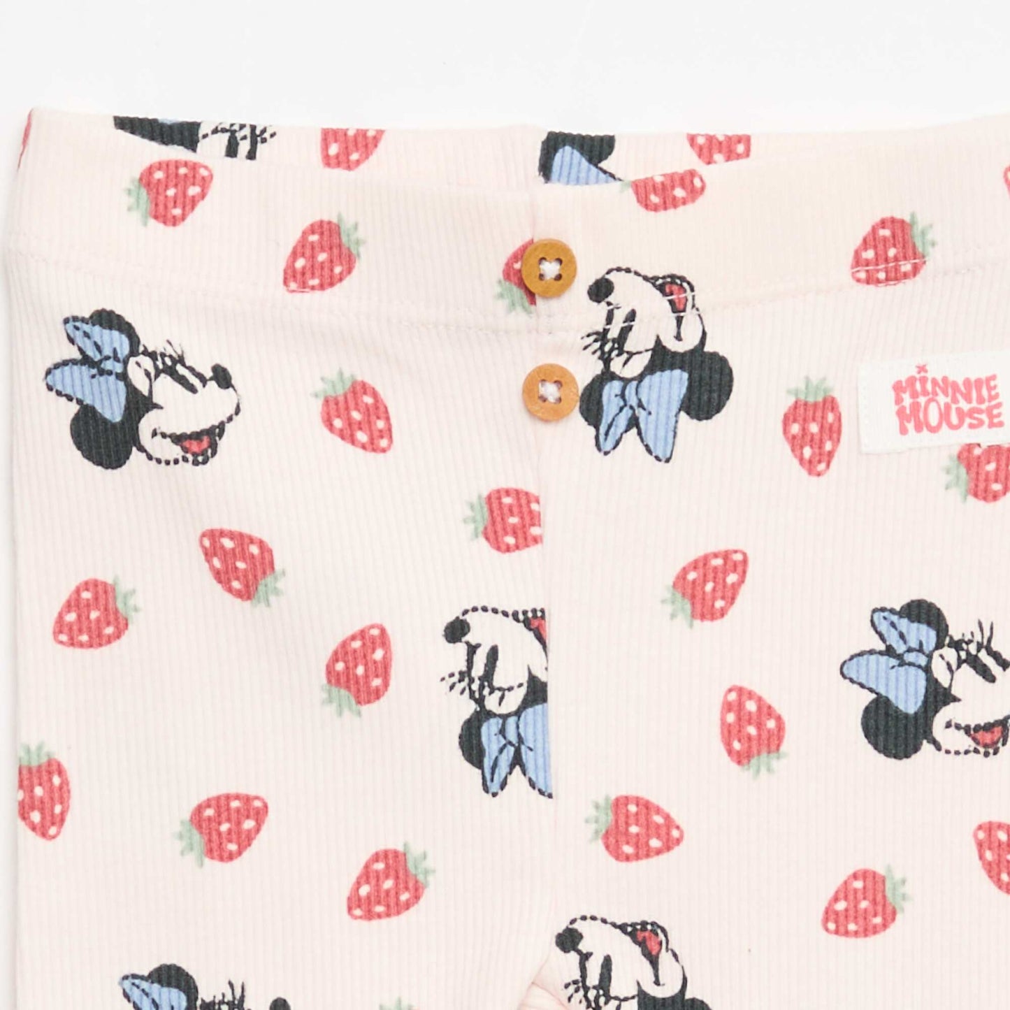 Legging 'Minnie' 'Disney' de canalé ROSA