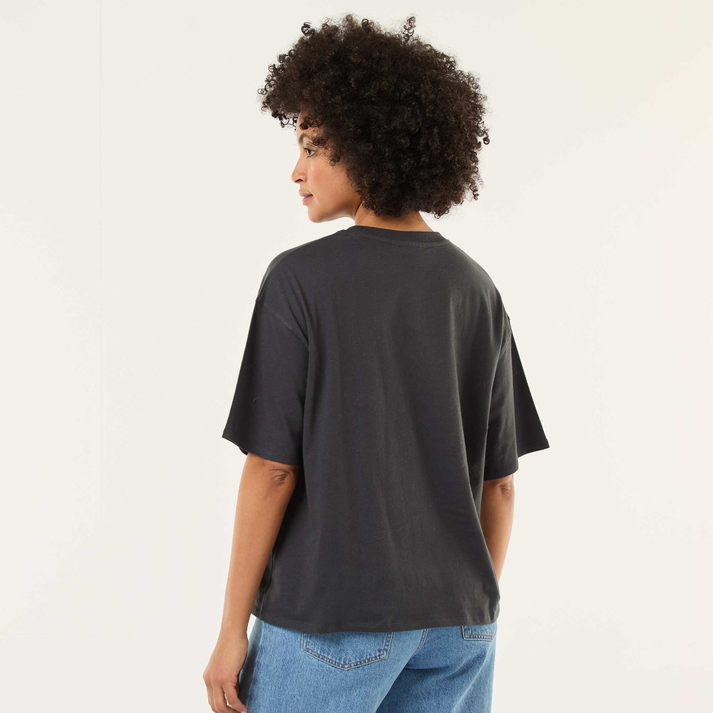 Camiseta estampada 'Pink Floyd' lisa NEGRO