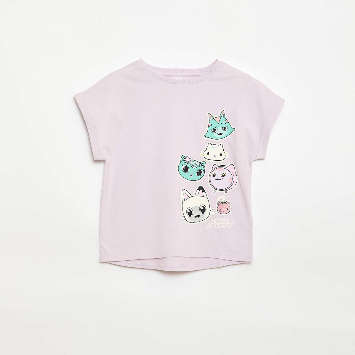 Camiseta de manga corta 'Gabby y la casa mágica' 'Universal' PURPURA